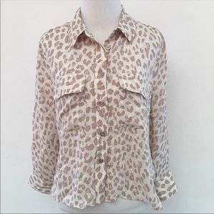 Equipment silk blouse